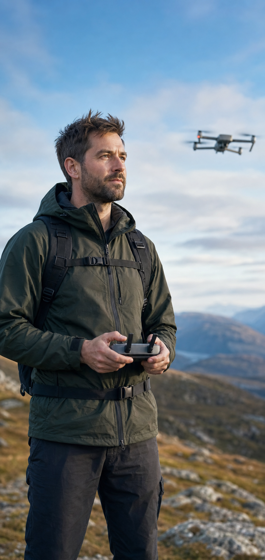 Paolo Marini, pilota di drone